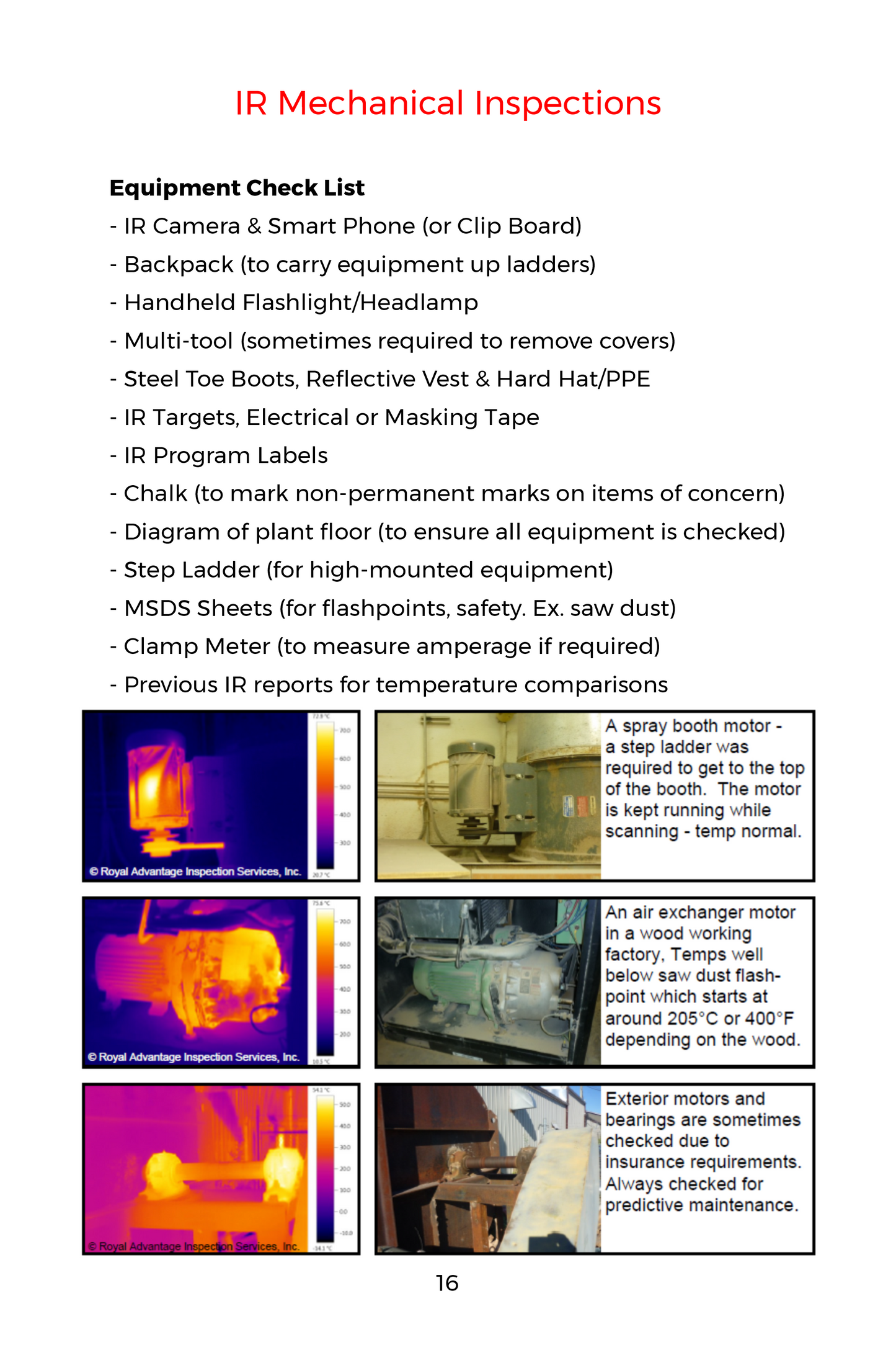 Thermal Imaging Field Reference - The Infrared (IR) Camera Companion