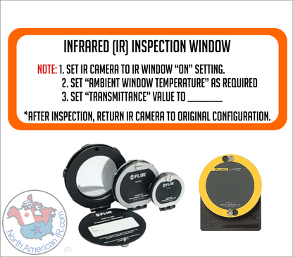 Infrared (IR) Inspection Window INFO DECAL