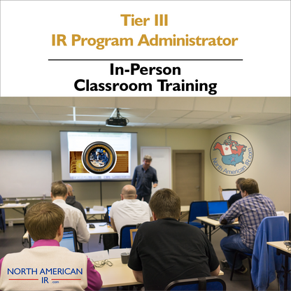 Tier III (In-Person) Infrared (IR) Program Administrator 1-Day Course